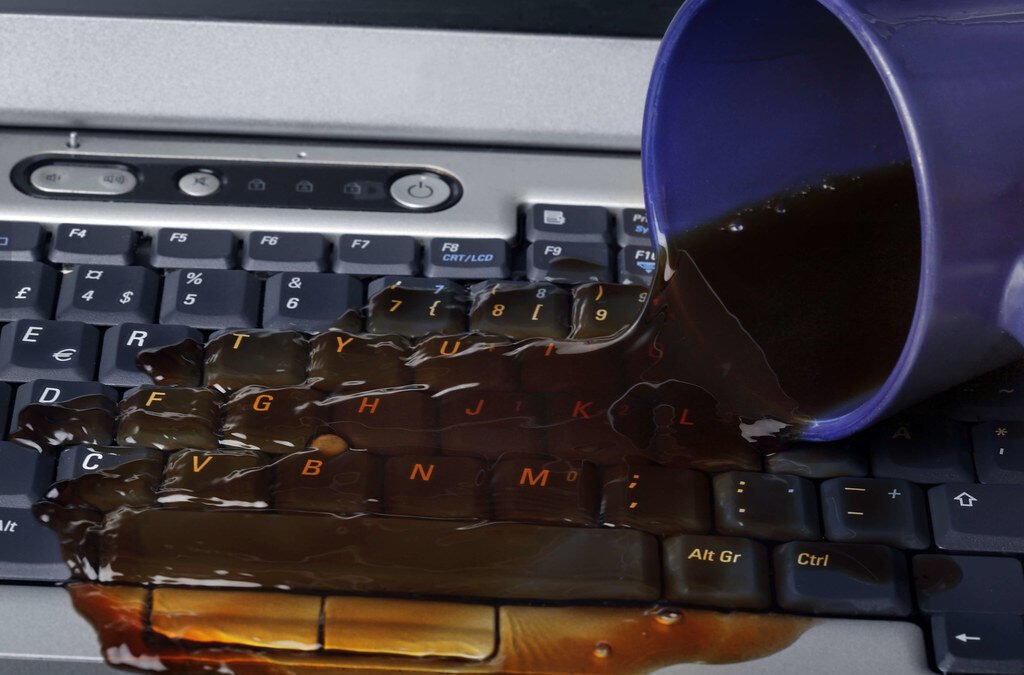 Removing Spilled Coffee, Wine or Soda from your Computer Keyboard